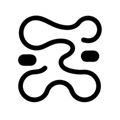 Obraz premium Abstract Fluid Transitions with Minimalist Aesthetic for Modern Animations