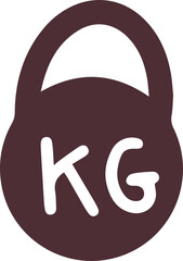 Weight Kg Kettle bell icon