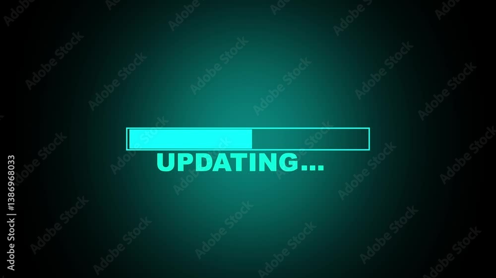 Fototapete update software application upgrade technology concept. software update or operating system, patch u