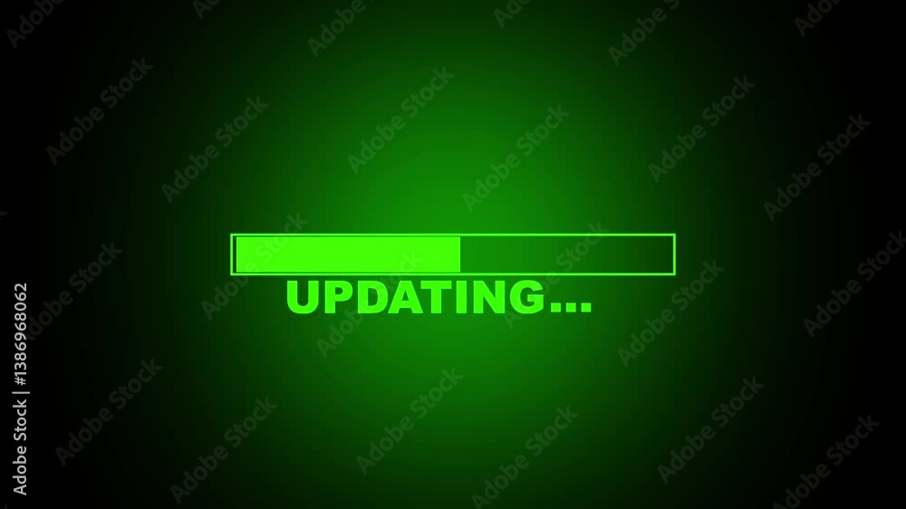 Fototapete update software application upgrade technology concept. software update or operating system, patch u