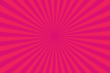 Pink shiny backgrounds for design. Abstract retro vintage background of the shining sun rays. 