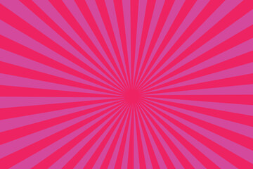 Pink shiny backgrounds for design. Abstract retro vintage background of the shining sun rays. 