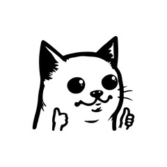 Funny Cat Face