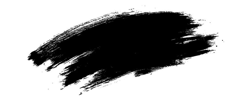 Vector brush stroke decorative grunge design banner background.