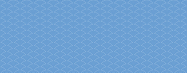 abstract geometric pattern oval flat blue.