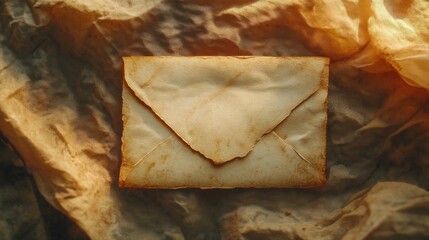 A vintage, empty parchment paper with intricate borders and aged texture, perfect for a letter 