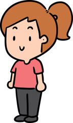 Illustration of woman
