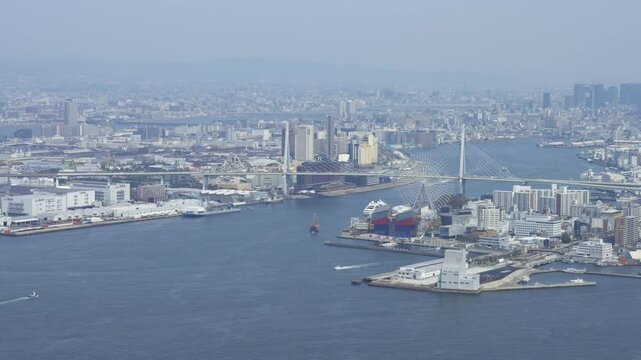 大阪市の風景動画
