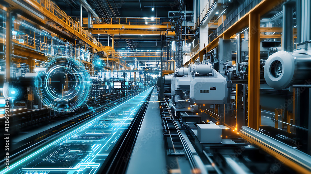 Poster an ai powered system enhancing predictive maintenance by analyzing machine performance, usage patter