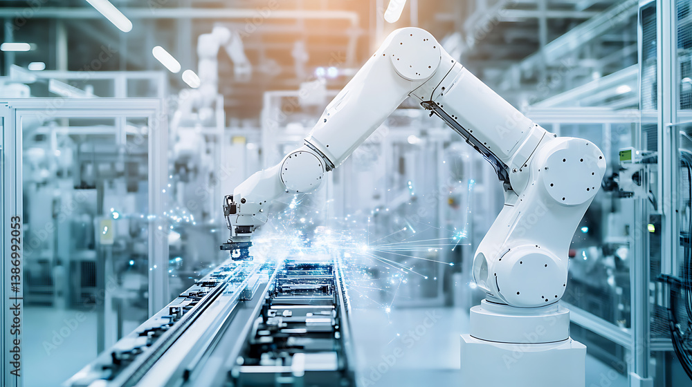 Poster an ai powered system enhancing predictive maintenance by analyzing machine performance, usage patter