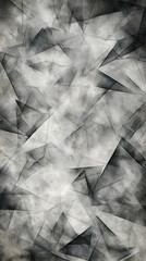 Abstract Black and Gray Geometric Triangle Texture