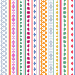 Seamless ornament. Colorful pattern of traditional national patterns. Background for textiles, textures, prints, wallpapers, clothes and interior, An idea for creative design