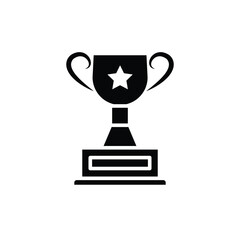 trophy icon, flat, design, vector, illustrations, education, style, trendy, collections