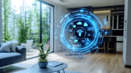 An AI powered system enhancing smart home security by analyzing surveillance footage, AI-assisted threat detection, and real-time alert notifications for better home protection