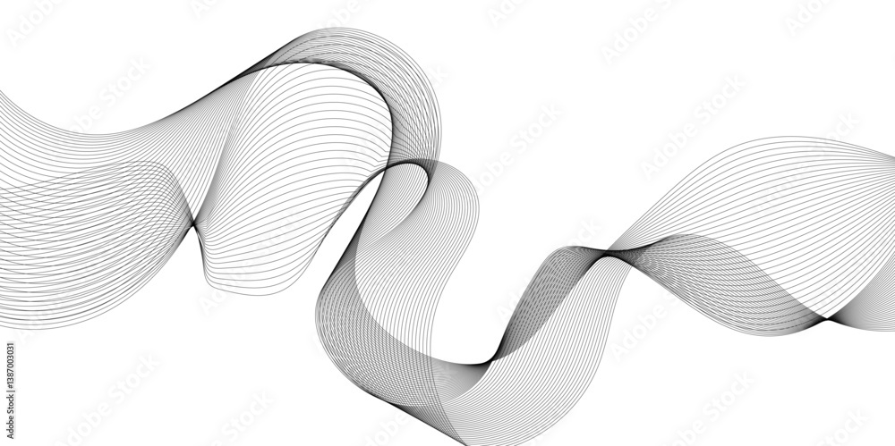 Poster abstract wavy grey blend technology liens background. digital frequency track equalizer. abstract fr