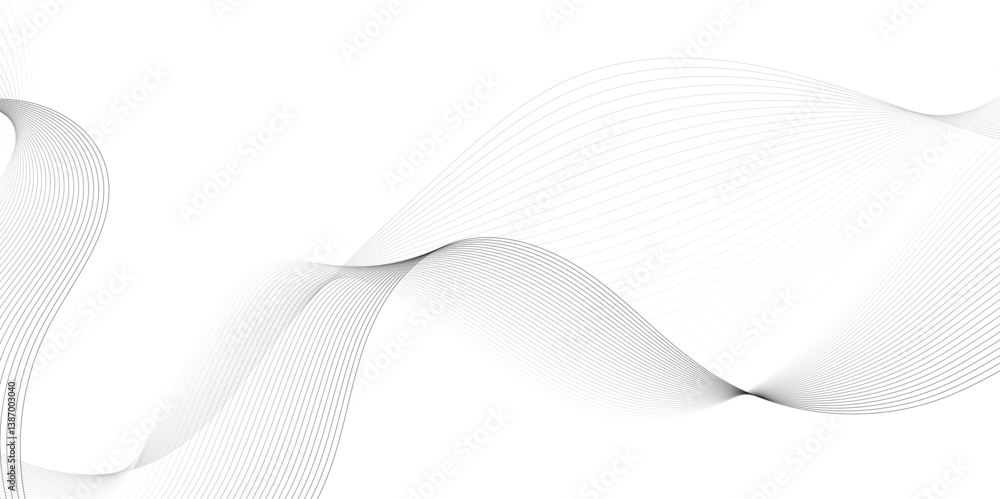 Poster abstract wavy grey blend technology liens background. digital frequency track equalizer. abstract fr