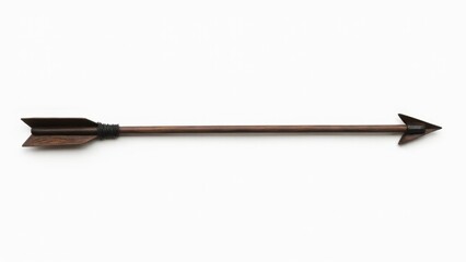 Antique Arrow Isolated On White Background