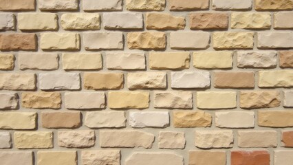 Obraz premium Close-Up Brick Wall With Textured Surface