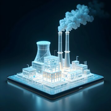 Power Plant(3D hologram)