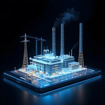 Power Plant(3D hologram)
