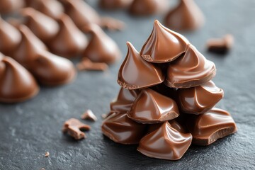 Decadent Stacked Chocolate Kisses: Irresistible Edible Delights for a Sweet Indulgence