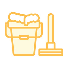 Floor cleaning vector, pixel perfect, illustrator file 
