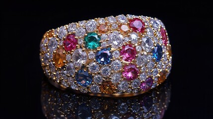 Fototapeta premium Joyful Portrait of a Diverse Multigenerational Family Together in a Loving Home Setting