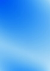 Obraz premium Serene Summer Sky: A breathtaking view of a clear, vibrant blue sky, subtly transitioning to lighter shades at the horizon, evoking feelings of peace and tranquility.