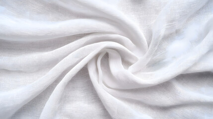 Smooth silk fabric background with rich texture and gentle folds background