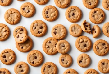 cookies isolated on white background