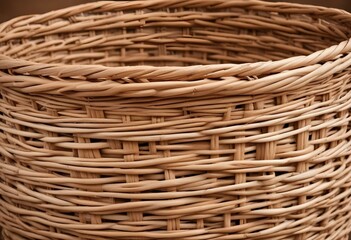 basket; wicker; isolated; white; empty; brown; container; background; woven; handmade; retro; object; rural; handicraft; old; natural; rustic; baskets; texture; closeup;