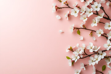 Obraz premium cherry blossom background