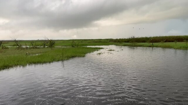Flood Plain of the Daly River in Australia