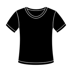 Black t shirt template