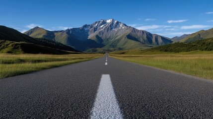 Fototapeta premium Scenic mountain road