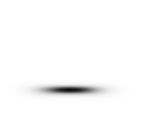 Realistic round shadow and shadow effect. Poster, flyer, business card, banner shadow. PNG shadow on transparent background. Realistic shadow effect for design