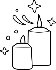 peaceful selfcare routine coloring page