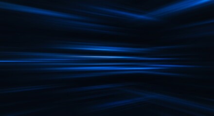 Obraz premium Midnight Blue Velocity AI Generated