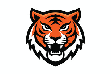tiger head vector