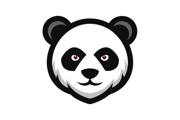Obraz premium panda with bamboo