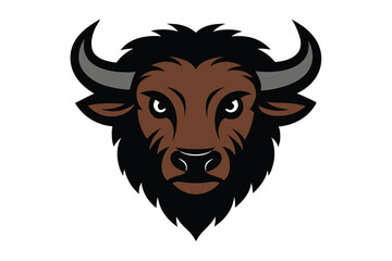 Fototapeta premium bull with horns