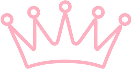Outline crown icon
