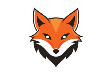 Fototapeta premium red fox cartoon