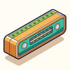retro cassette player