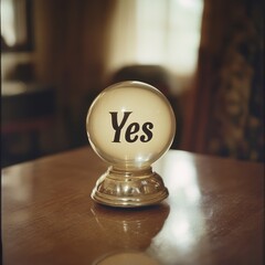 Crystal Ball Saying Yes: A Glimpse into the Future