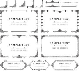 アンティーク　ビンテージ　フレーム飾り枠
