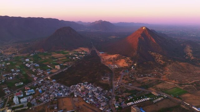 pushkar city view with shree savitri mata ratnagiri