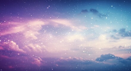 Fototapeta premium Celestial Dreamscape: A Digital Canvas AI Generated