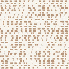 Abstract animalistic seamless pattern with rectangle. Geometric print with minimalist geometrical figure.