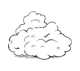 Simple bush icon. Vector illustration. Perfect for designs needing a natural touch.